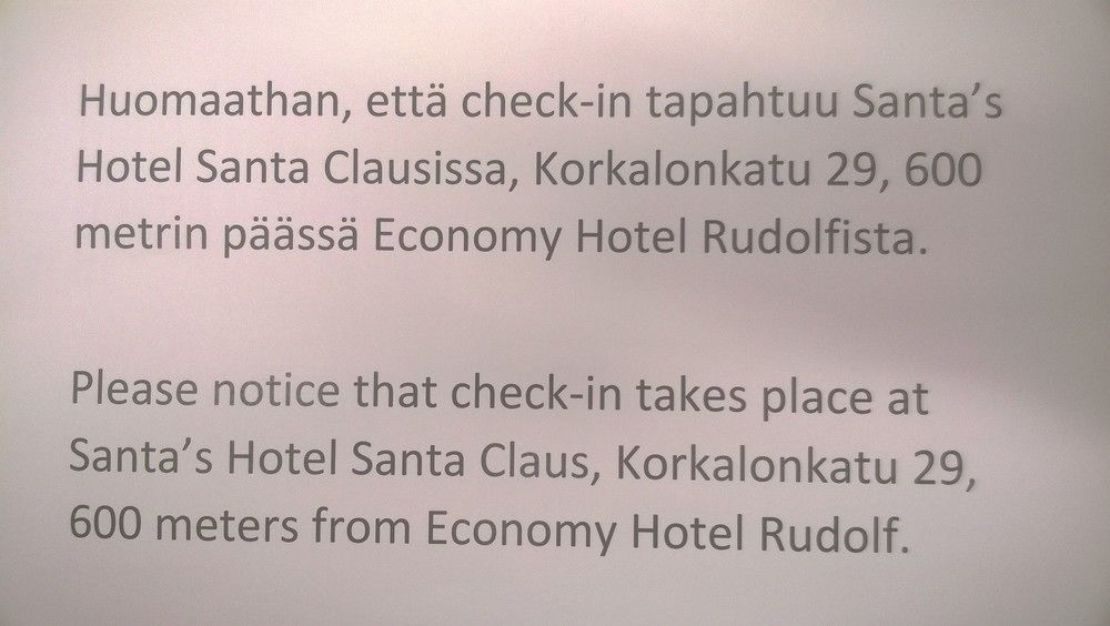 Hotel Santa's Rudolf 3*